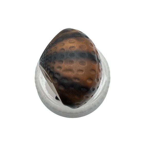 Vintage MCM Retro Owl Penny Bank Chalkware NAPCO National Potteries Corp 6" - Picture 6 of 6